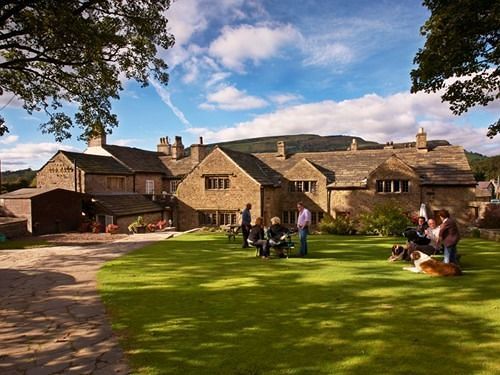 The Old Hall Inn Chinley Exterior foto